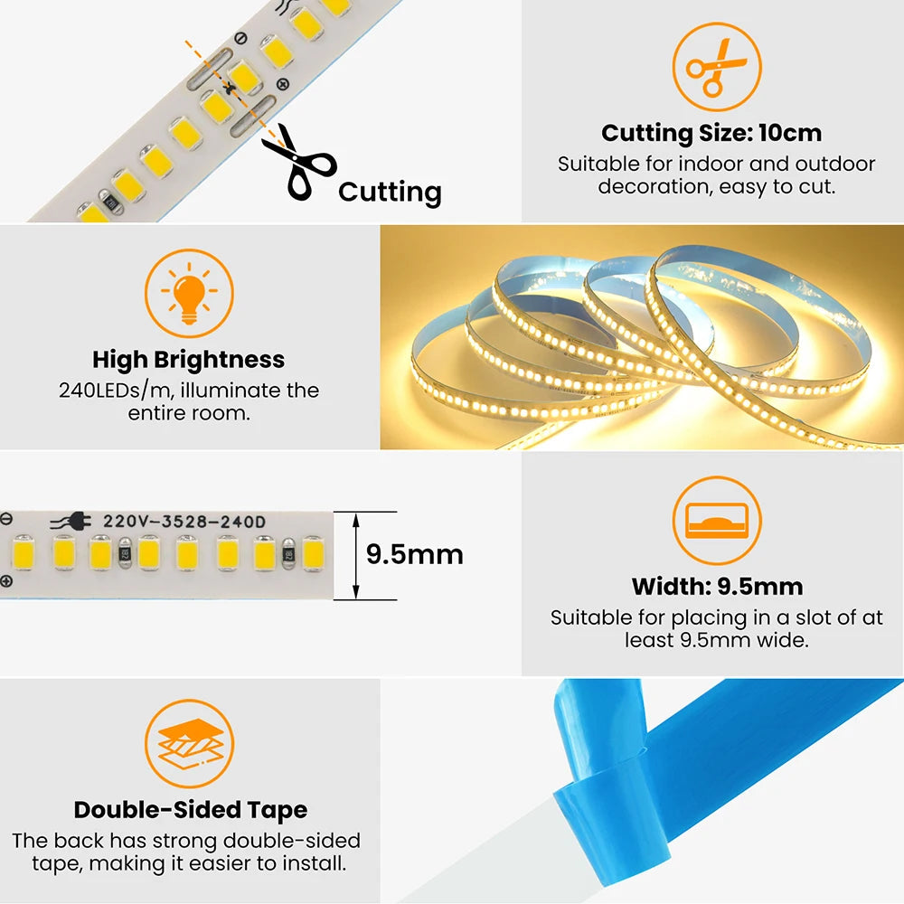 Tokyo ®SMD roll\ LED Strip Light 10m and 20m