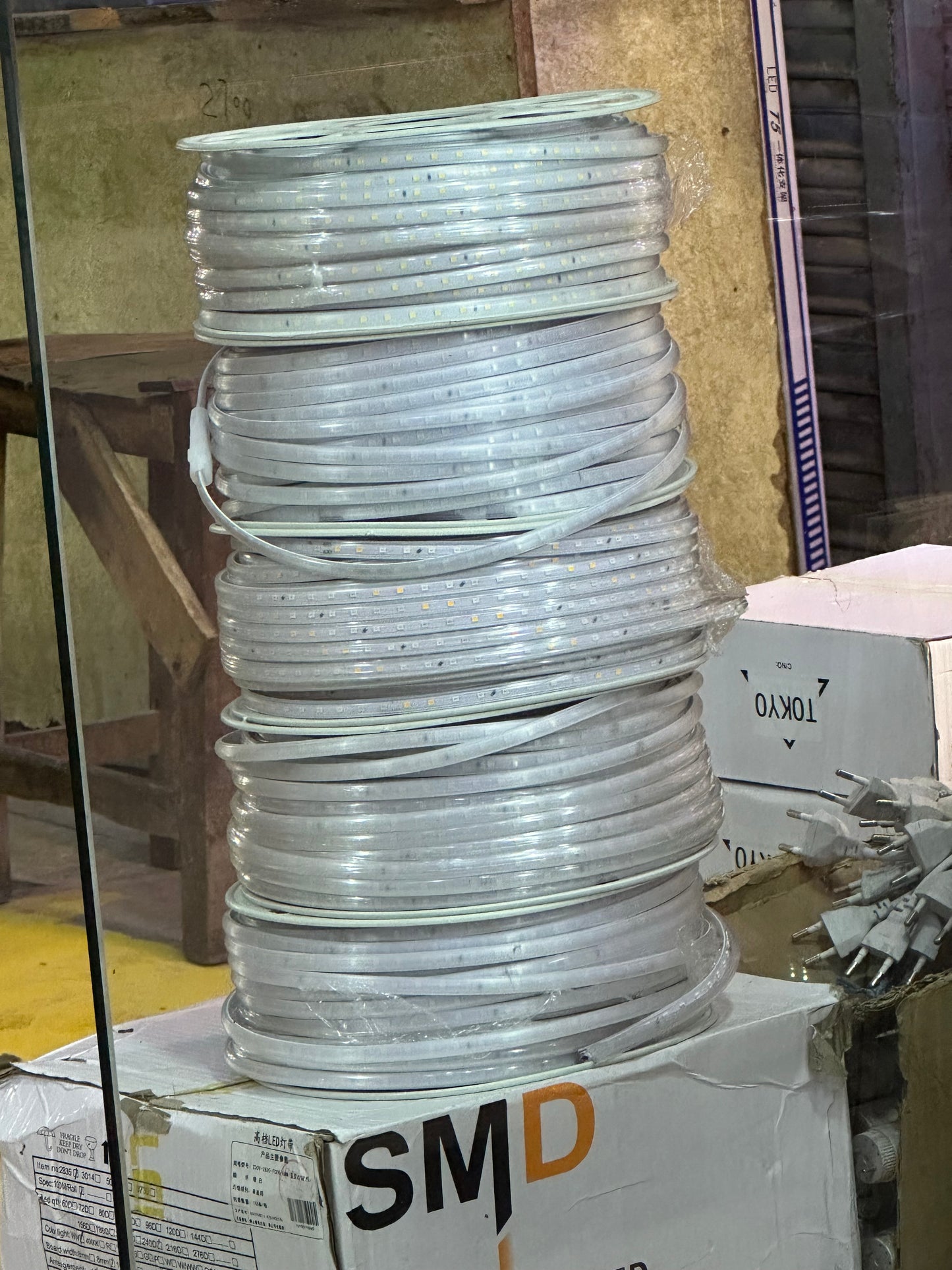 Tokyo® 70 meter Ropelight/LED Strip Light Roll