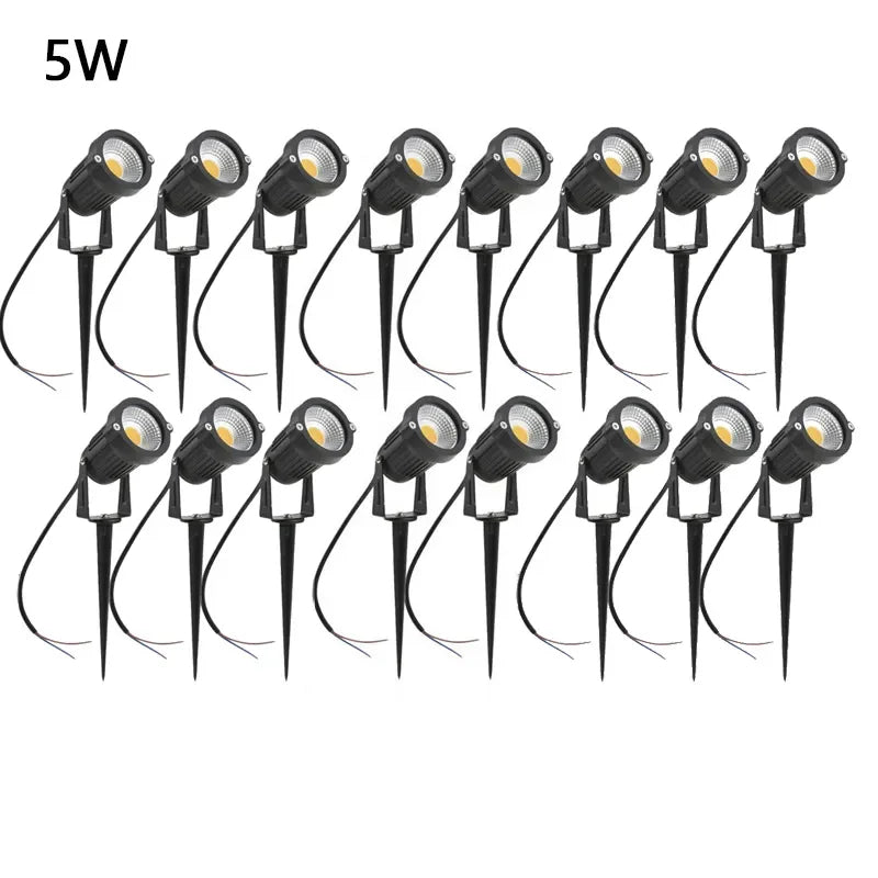 TOKYO ®  Garden Light 5w Plastic Body