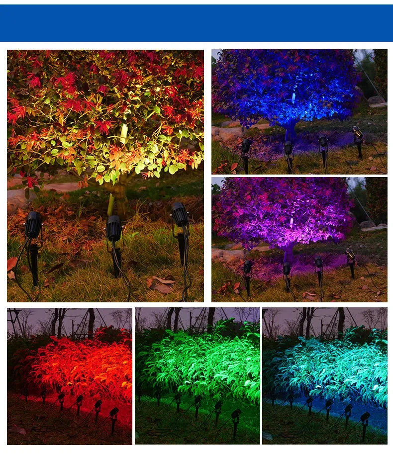 TOKYO ®  Garden Light 5w Plastic Body