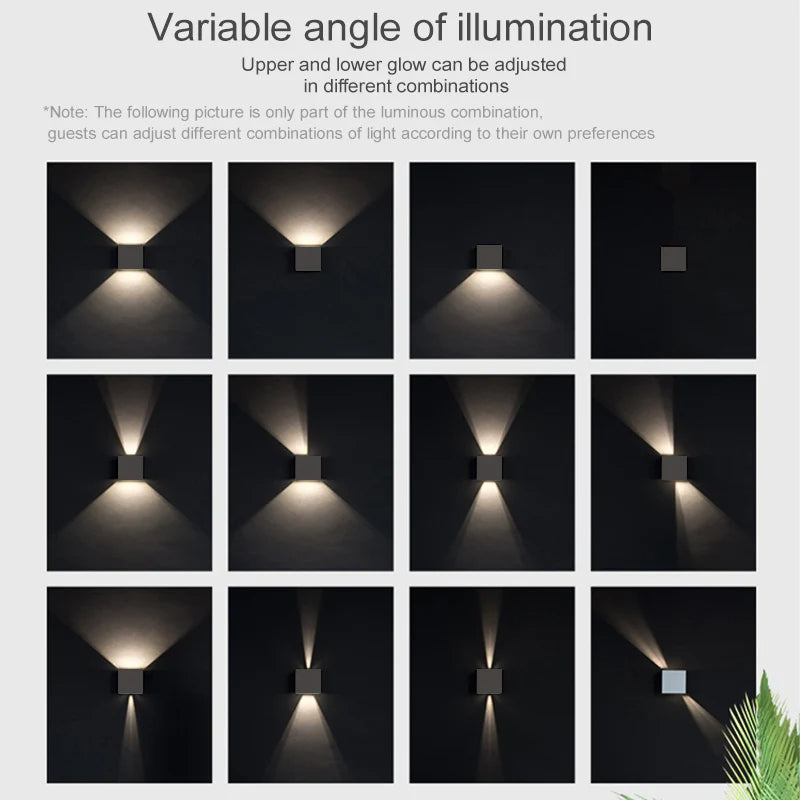 Tokyo® Aluminium LED Wall Lamp /Shutter box - TOKYO