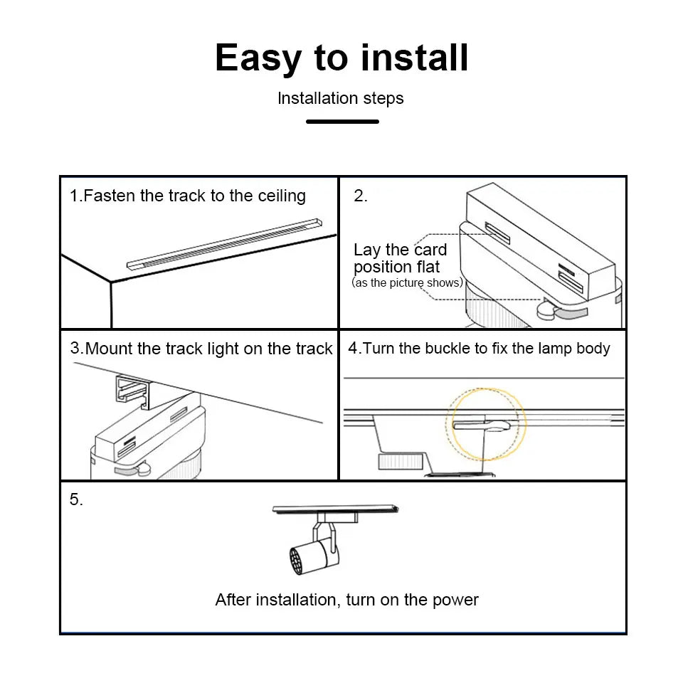 Tokyo® LED Track Light Spotlight - TOKYO
