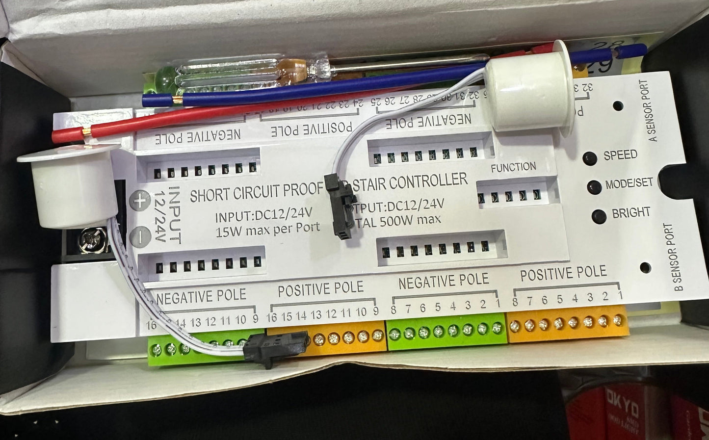 TOKYO ®  Motion Sensor Steplight System