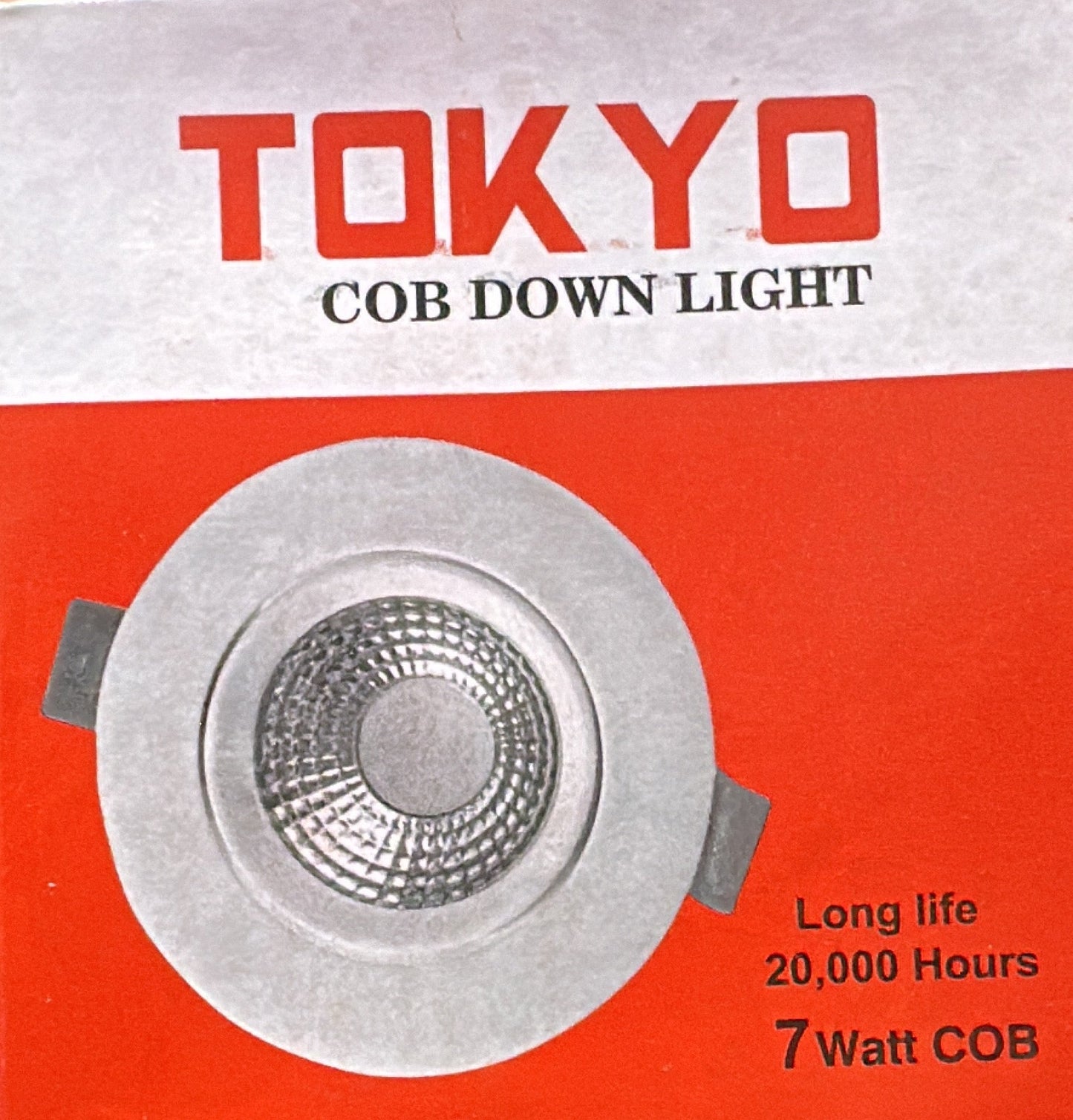 TOKYO 3 inch  7w COB\ Moveable Plastic body COB